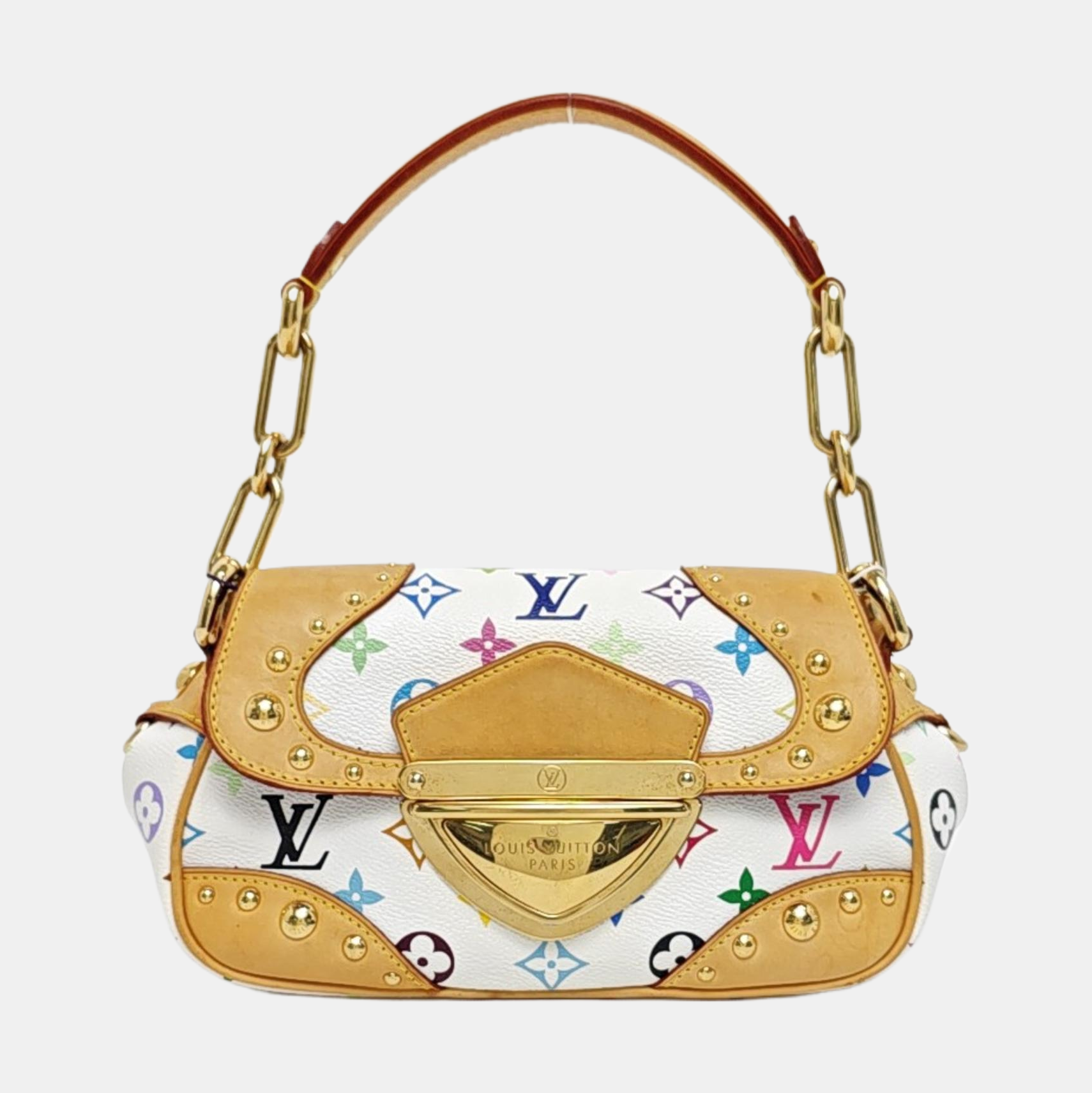 LV × TM MARILYN Monogram Coated Canvas White