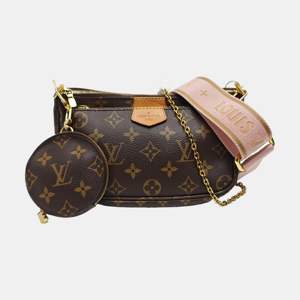 MULTI Monogram Coated Canvas Brown