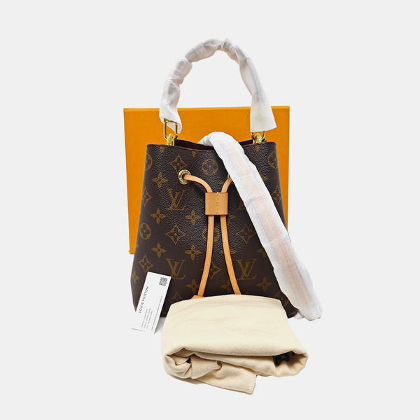NÉONOÉ BB Monogram Coated Canvas Brown