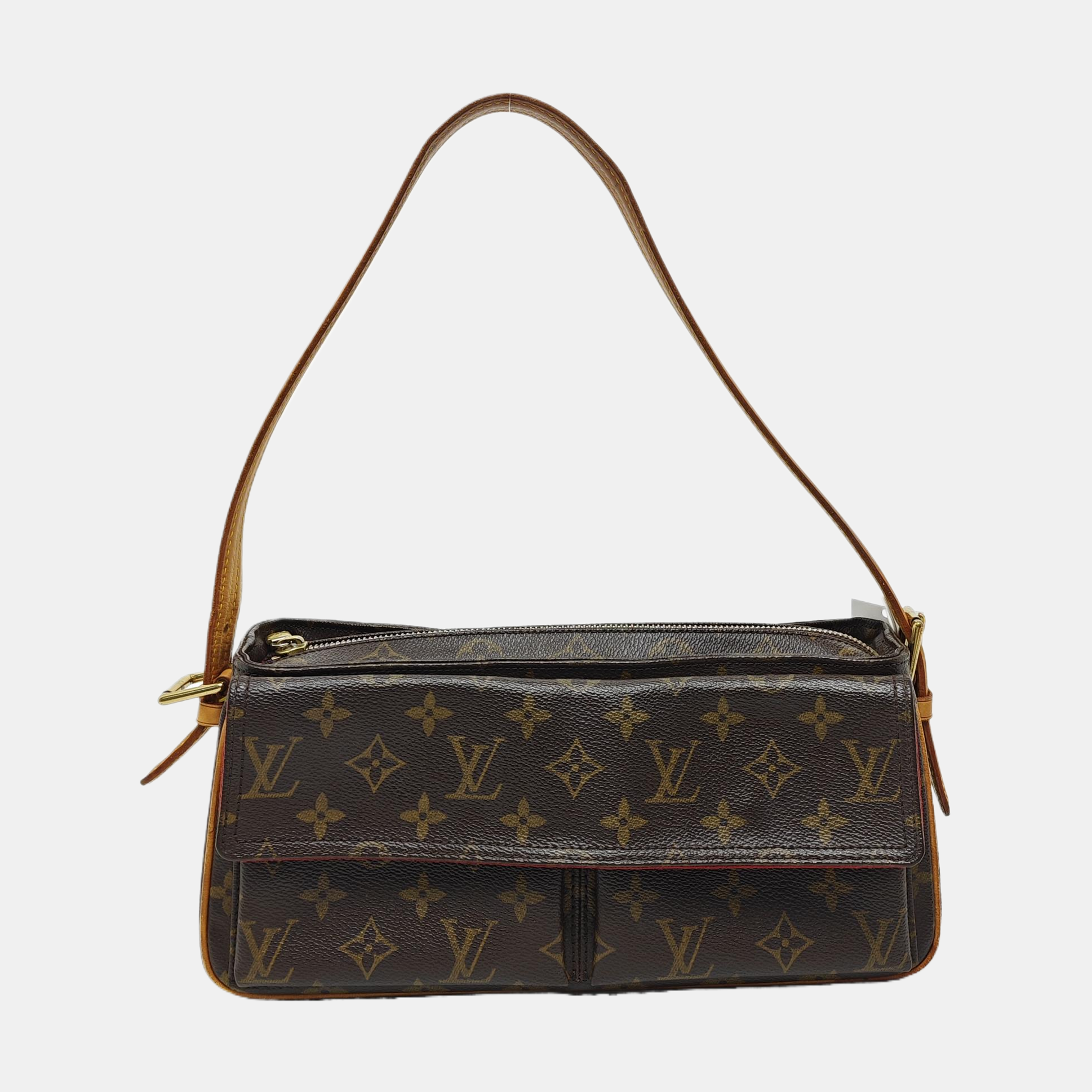 VIVA CITE Monogram Coated Canvas Brown
