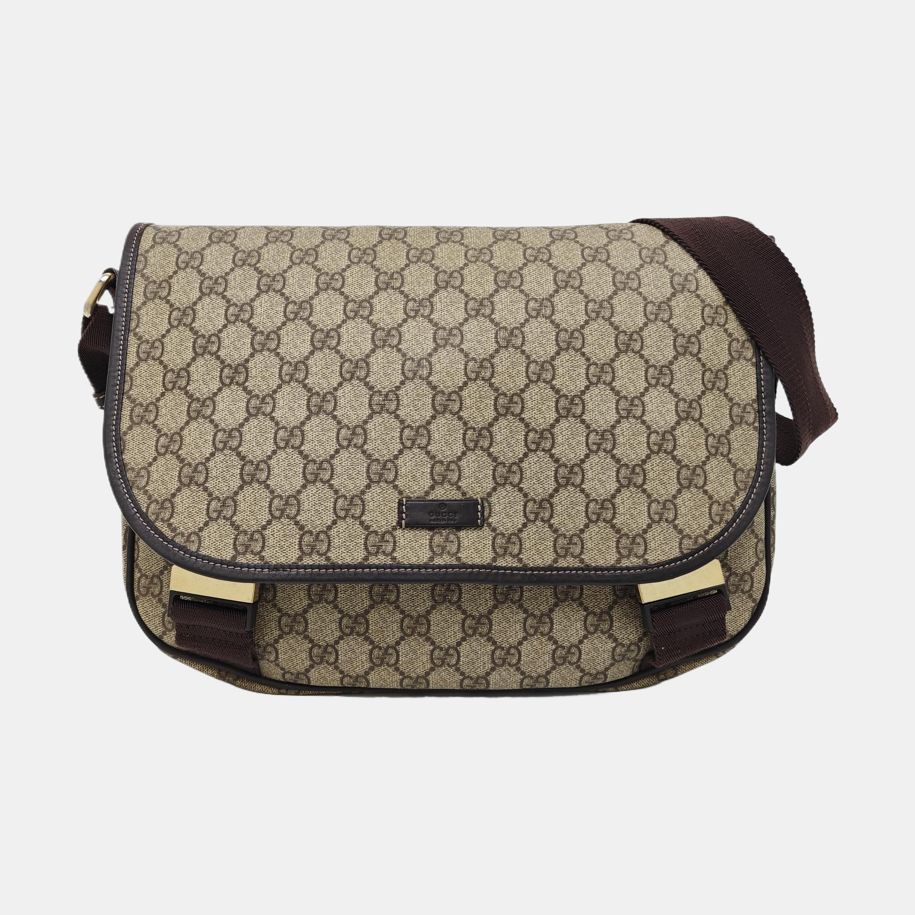GG Imprime Monogram Coated Canvas Black