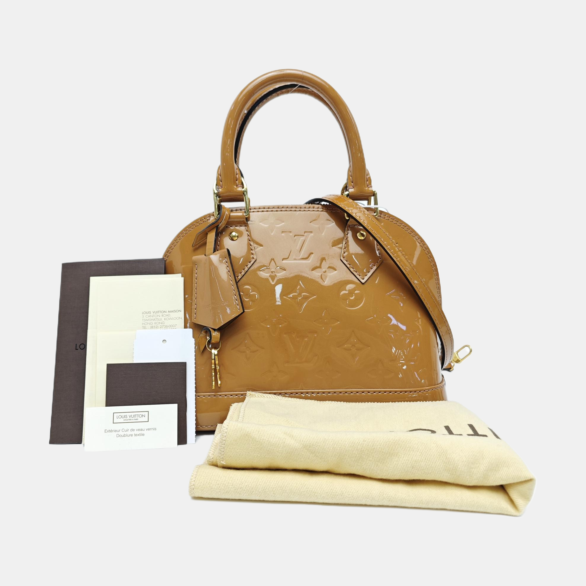 ALMA BB Patent Leather Beige