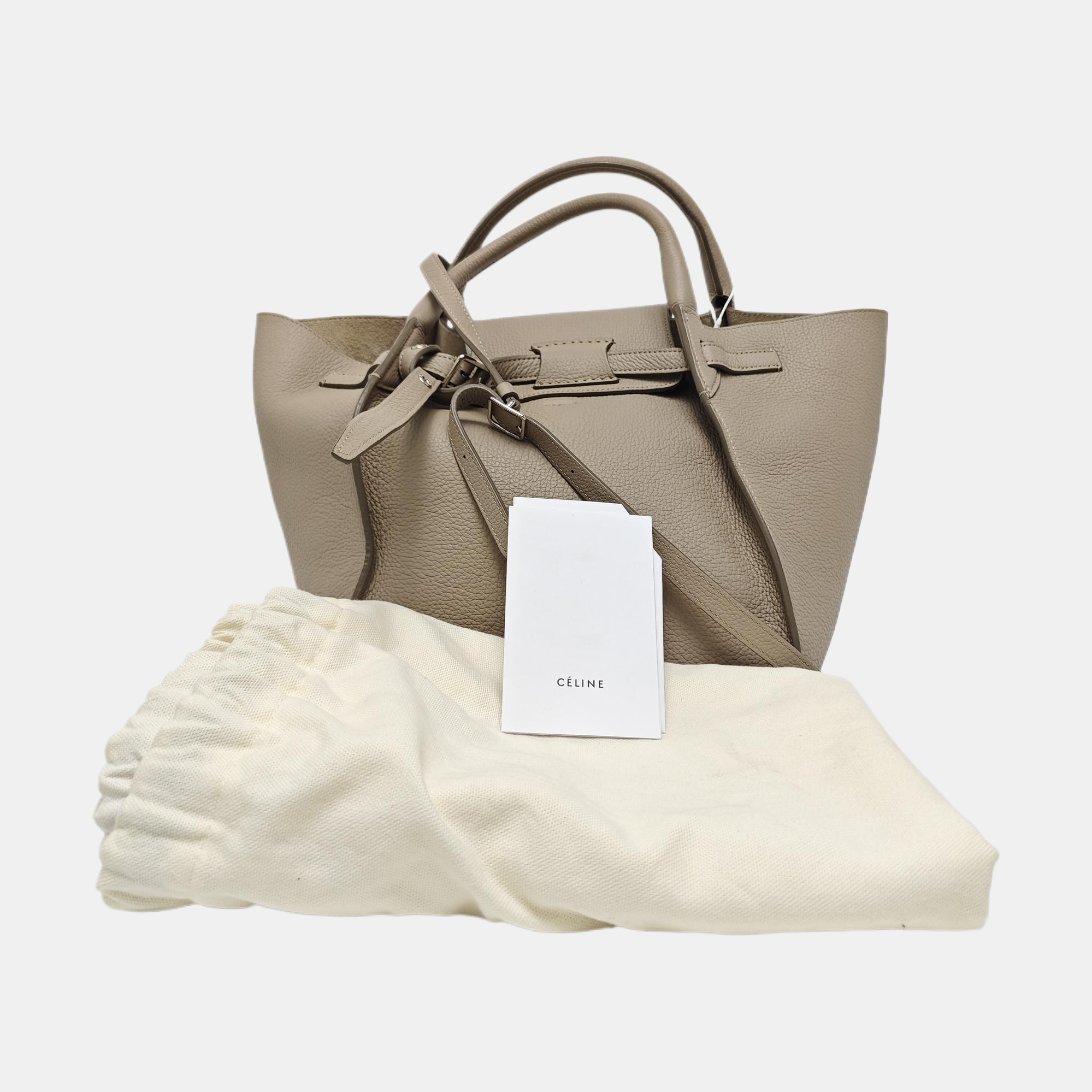 BIG BAG Small Calfskin Gray