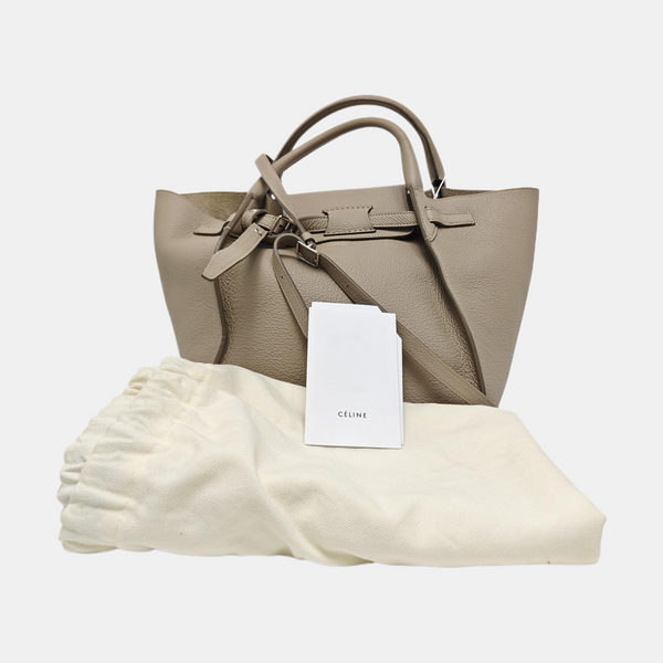 BIG BAG Small Calfskin Gray