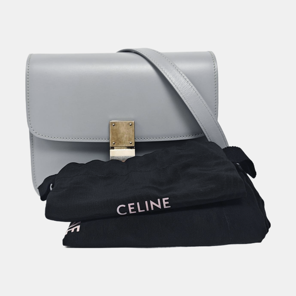 CLASSIC BOX Small Calfskin Blue