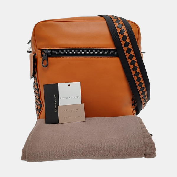 Calfskin Shoulder Bag Yellow