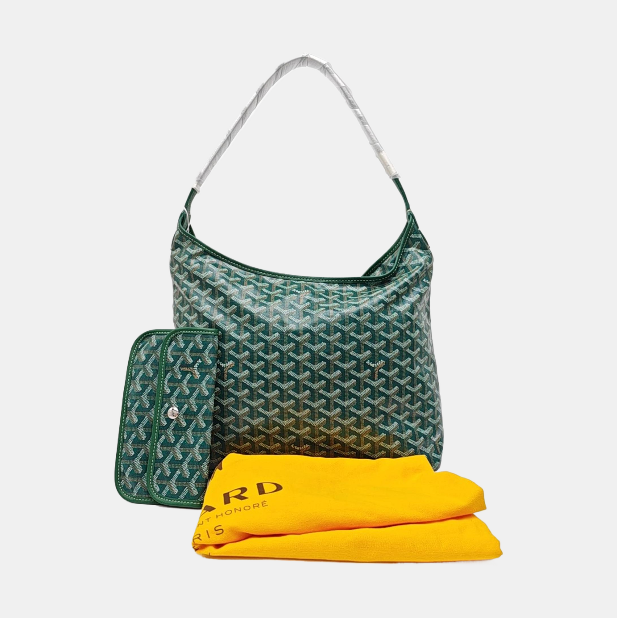 Hobo Coated Canvas Green