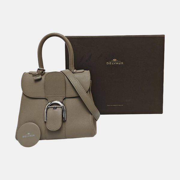 Brillant Mini Calfskin Gray