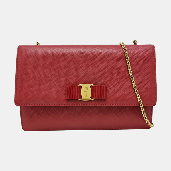 Ginny Calfskin Red