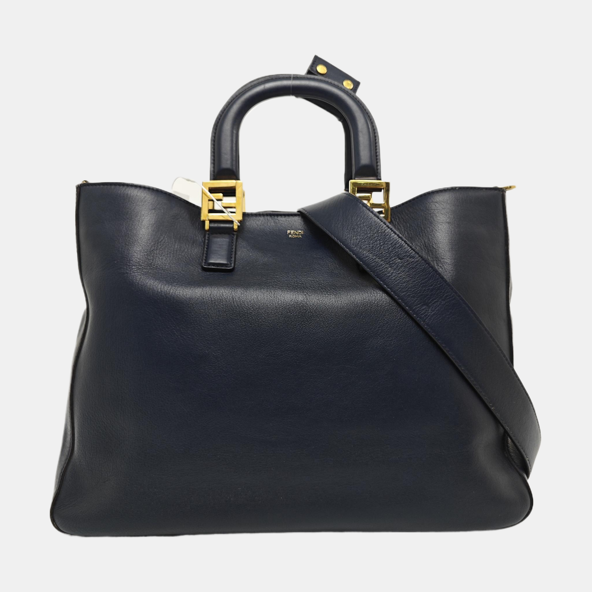 FF Tote Medium Calfskin Blue
