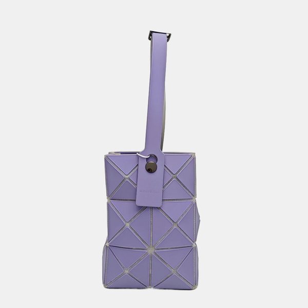 Special Material Top Handle Bag Purple