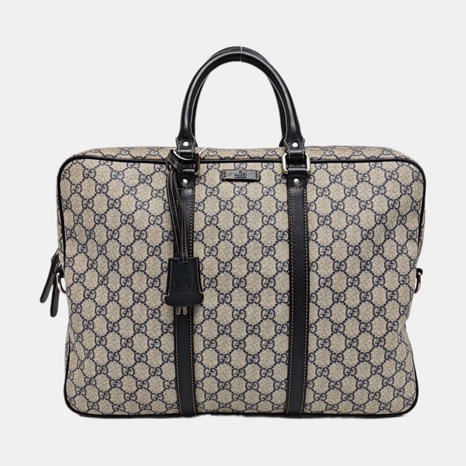 Duffle Monogram Coated Canvas Beige