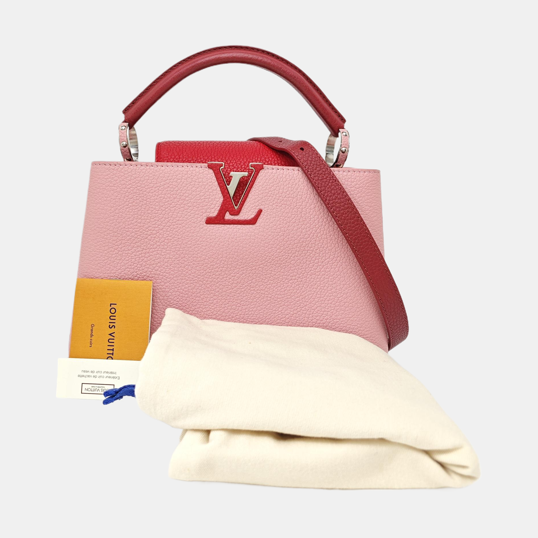 CAPUCINES BB Calfskin Pink