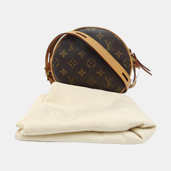 BOITE CHAPEAU PM Monogram Coated Canvas Brown