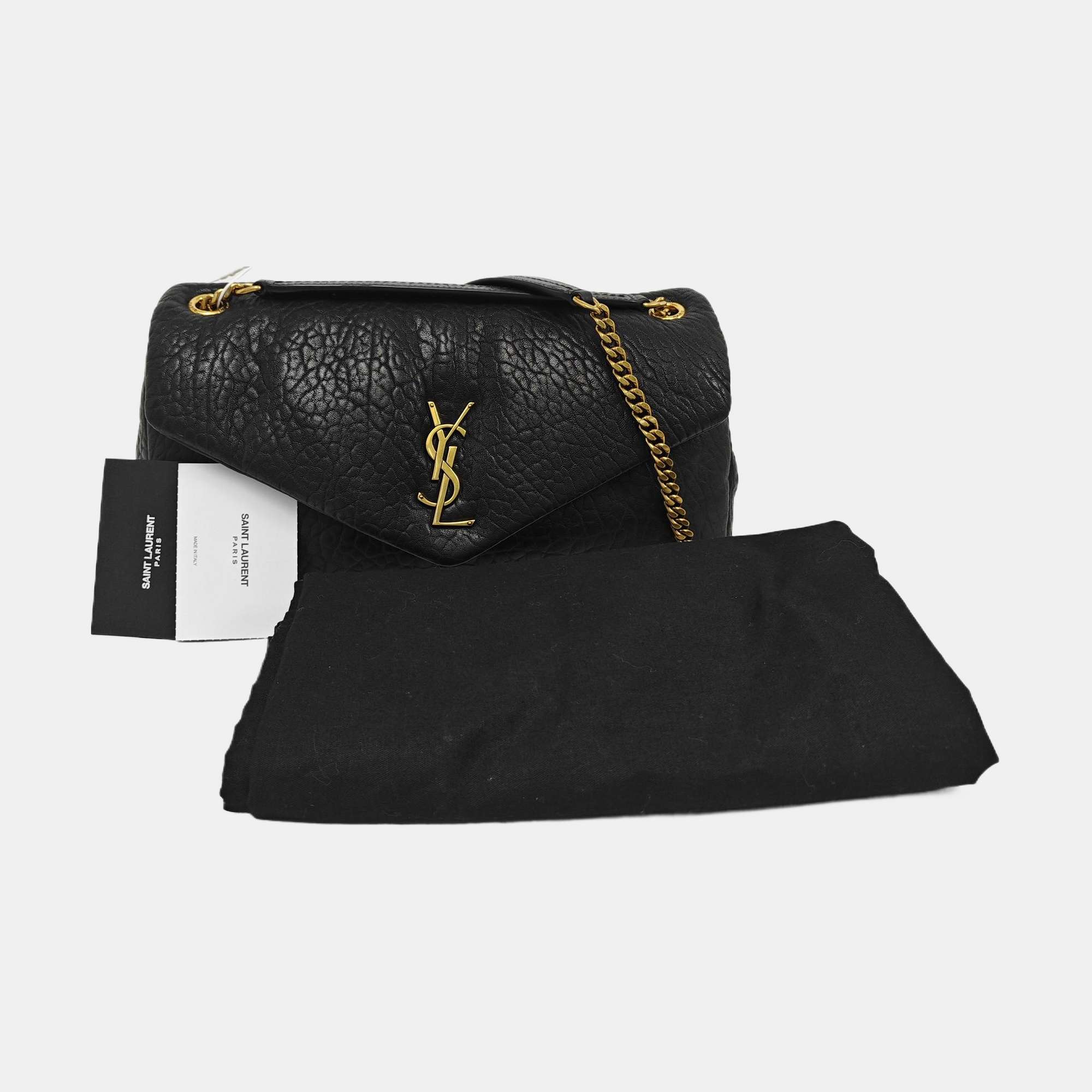 CALYPSO Medium Lambskin Black