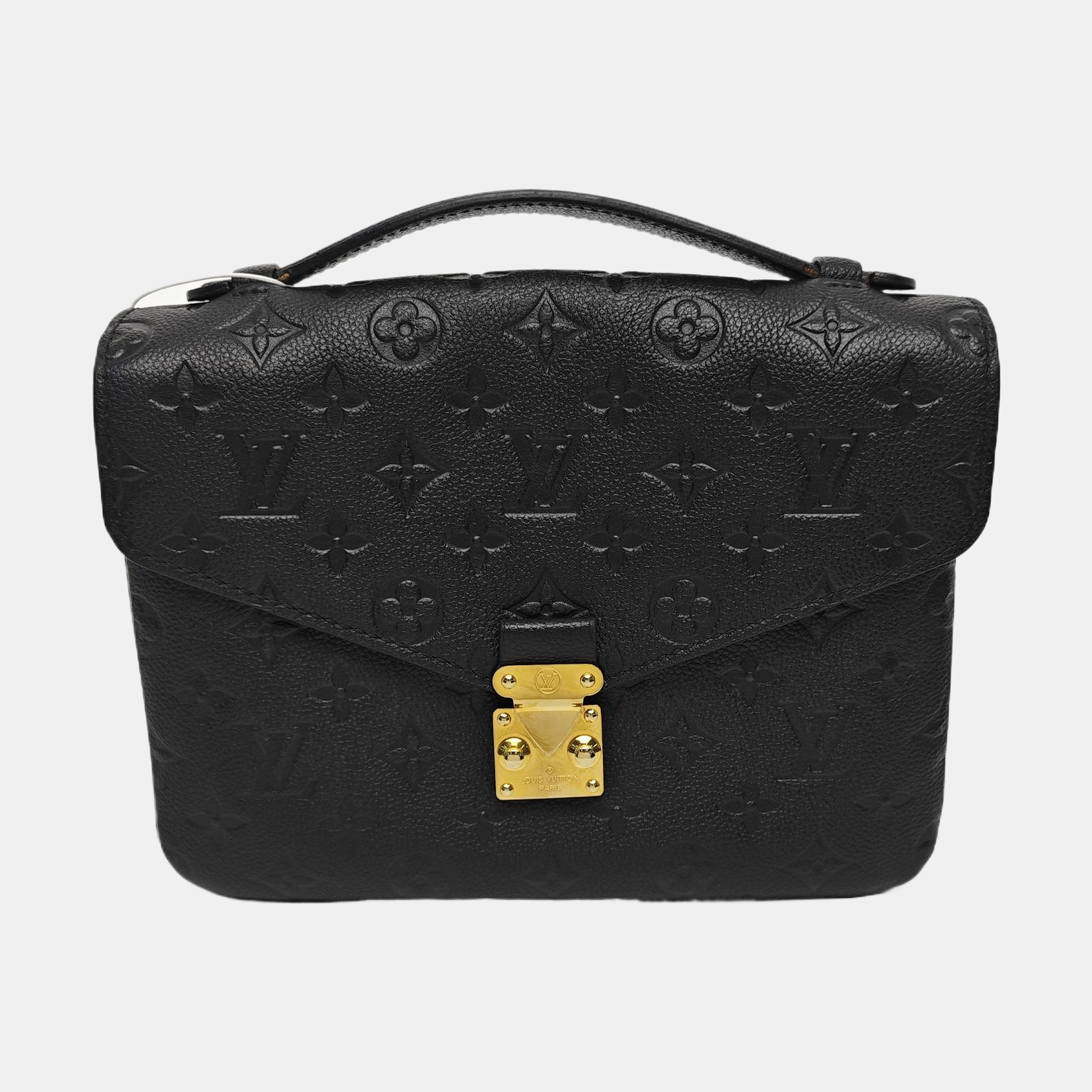 MÉTIS MM Monogram Calfskin Black