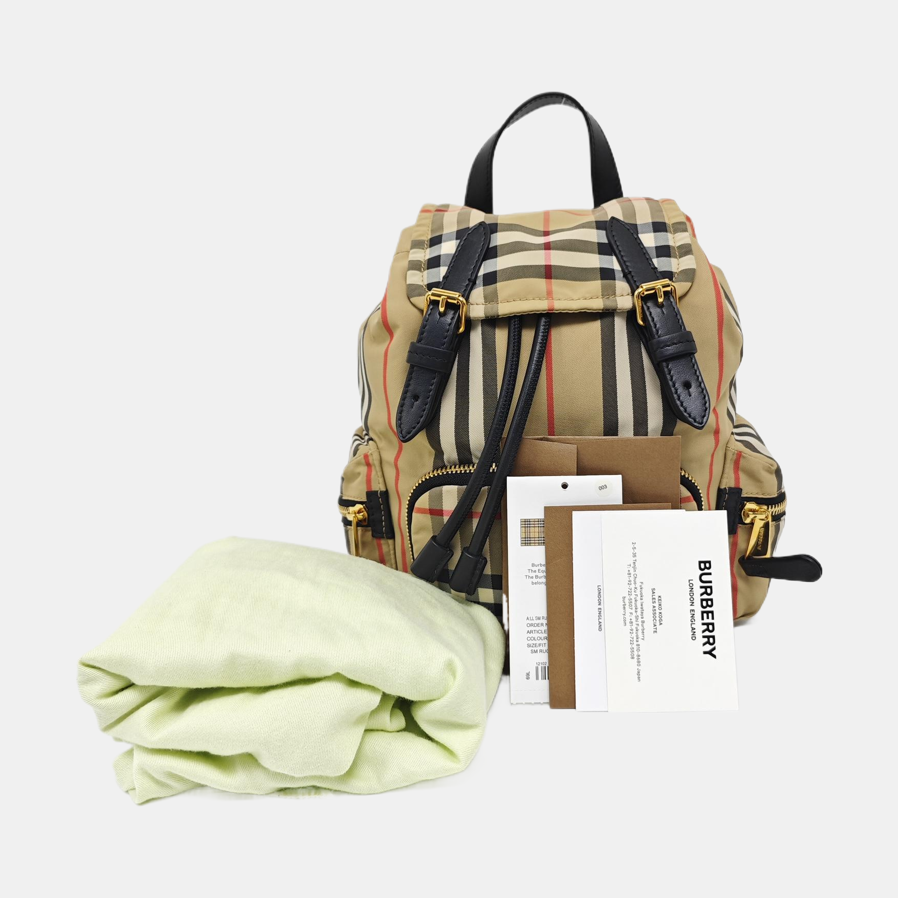 The Rucksack Nylon Beige