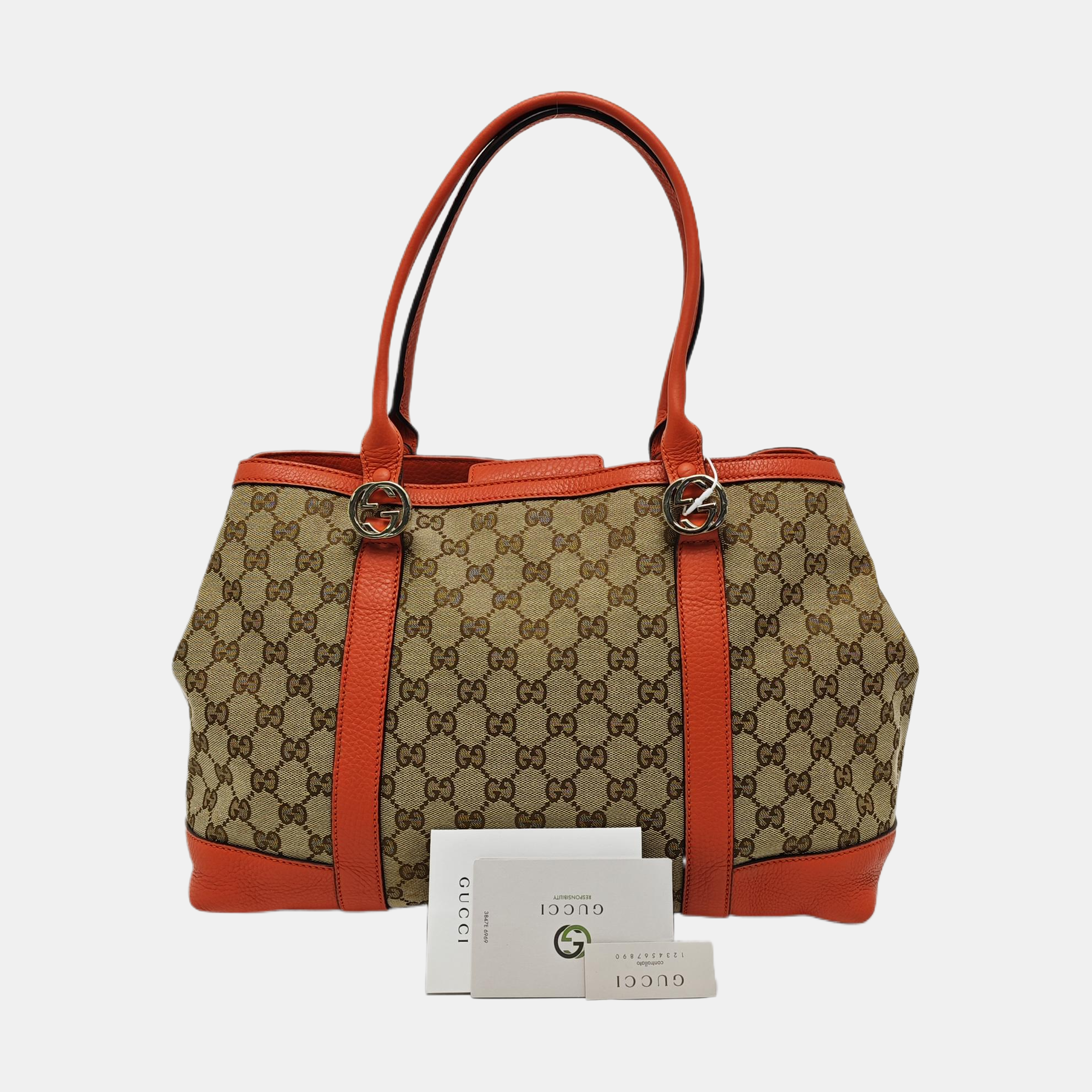 Miss GG Monogram Canvas Brown