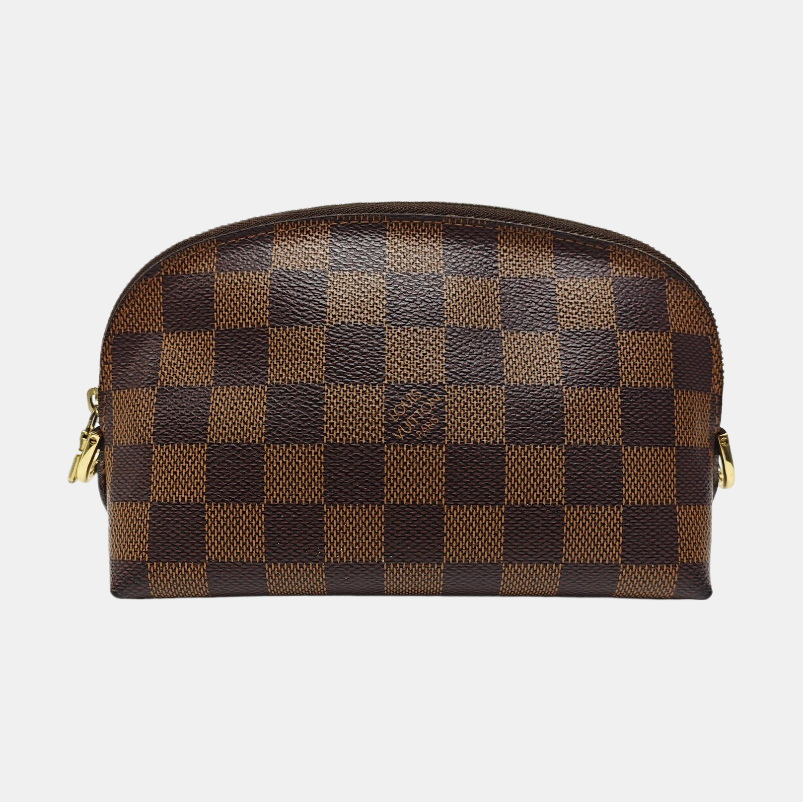 COSMETIC PM Damier Ebene Coated Canvas Brown