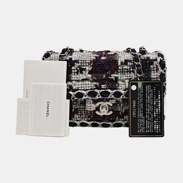 CLASSIC FLAP Mini Quilted Wool Multicolor