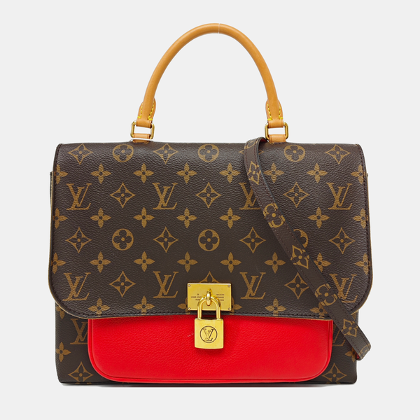 MARIGNAN Monogram Coated Canvas Brown