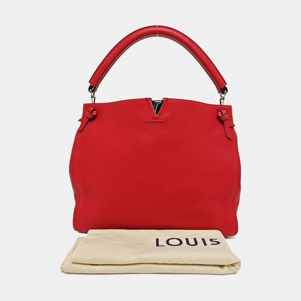 CAPUCINES GM Calfskin Red