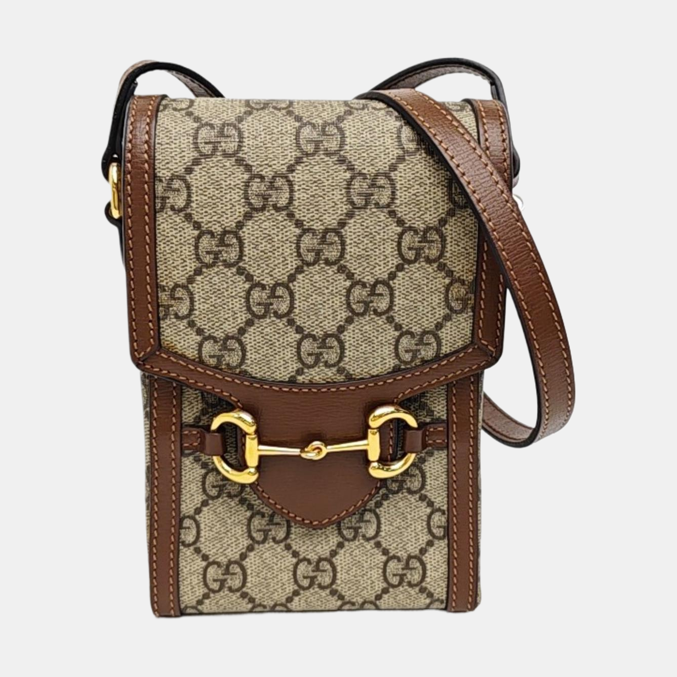 Horsebit 1955 Mini Coated Canvas Beige