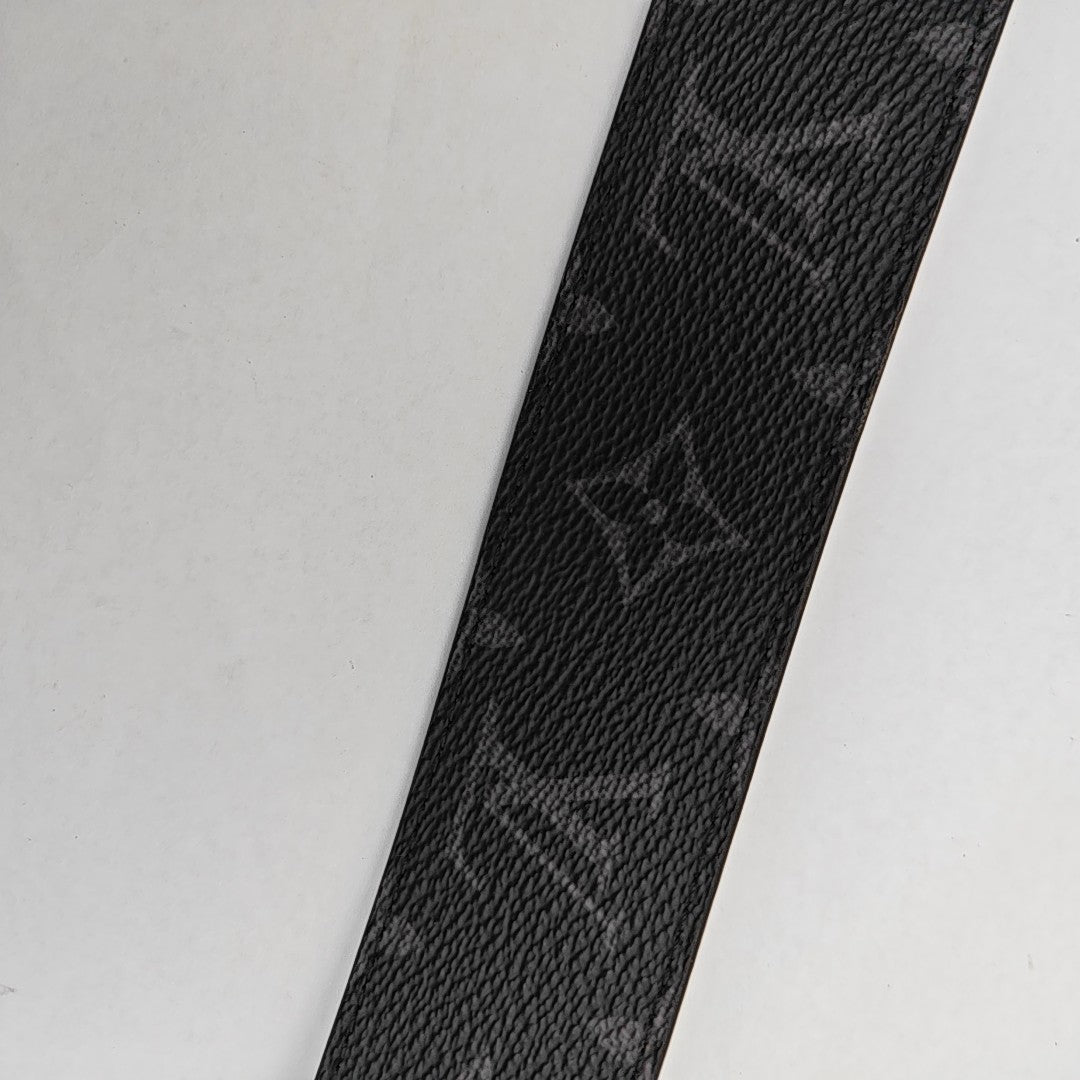 Coated Canvas Belt Black