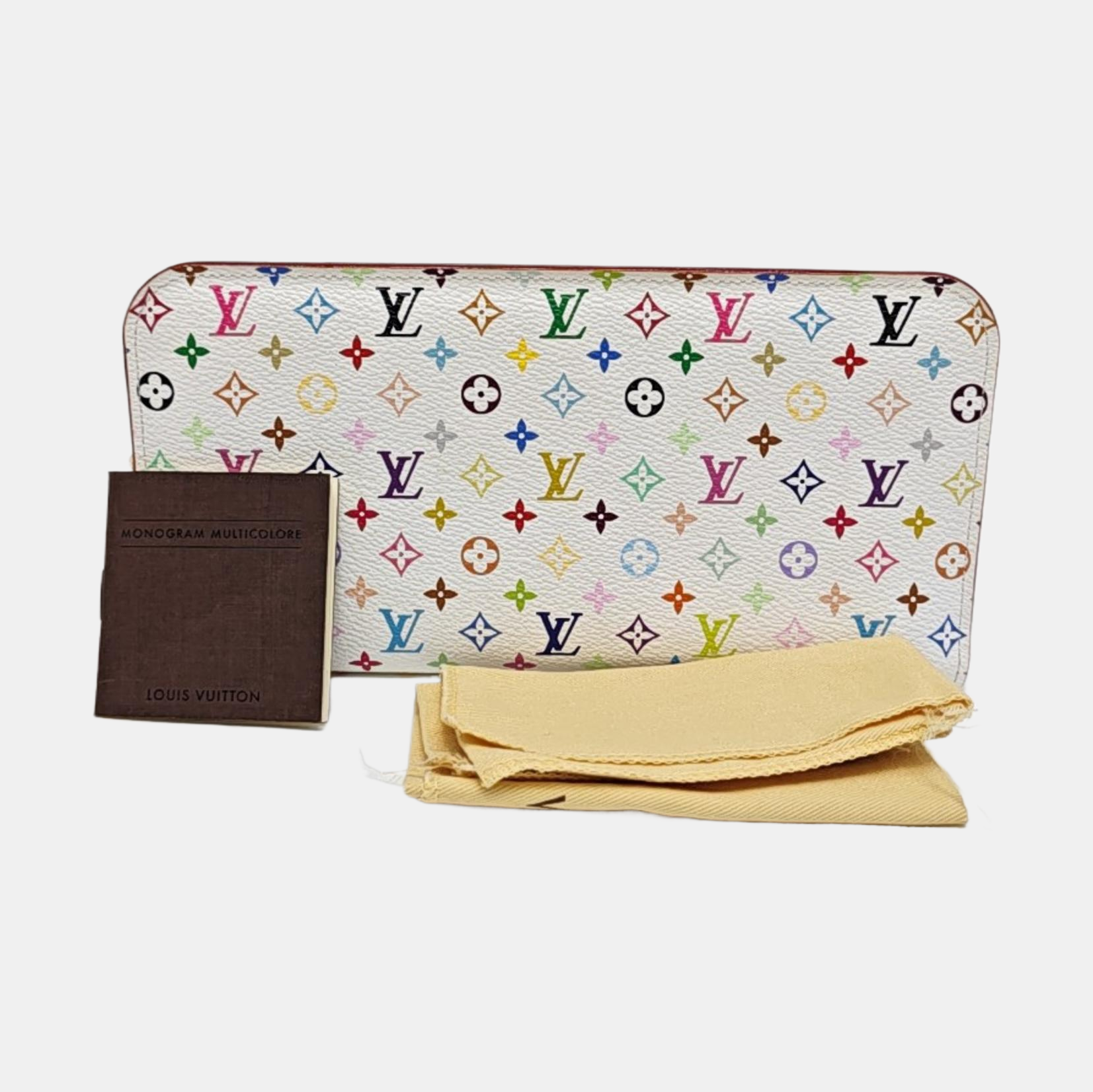LV × TM INSOLITE Monogram Coated Canvas White Wallet