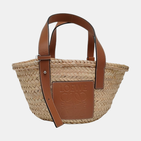 Basket Small Straw Beige