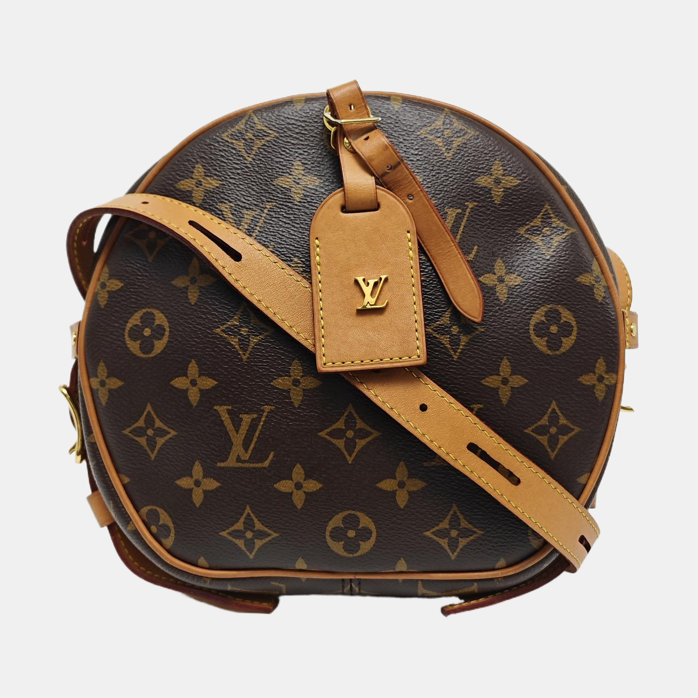 BOITE CHAPEAU MM Monogram Coated Canvas Brown