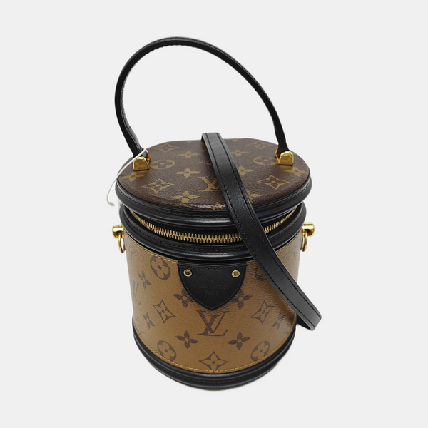 CANNES PM Monogram Coated Canvas Brown