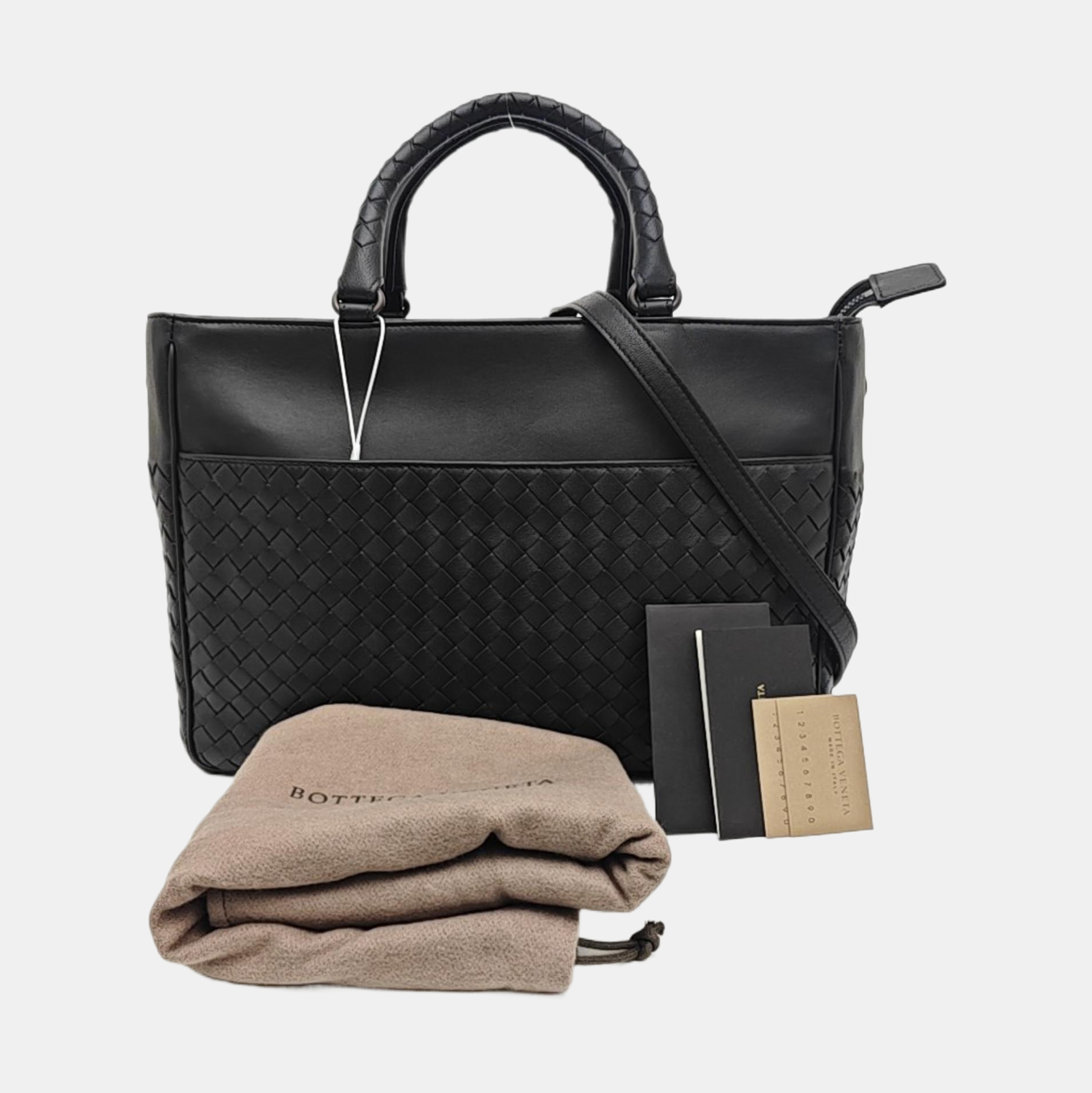 Calfskin Tote Bag Black
