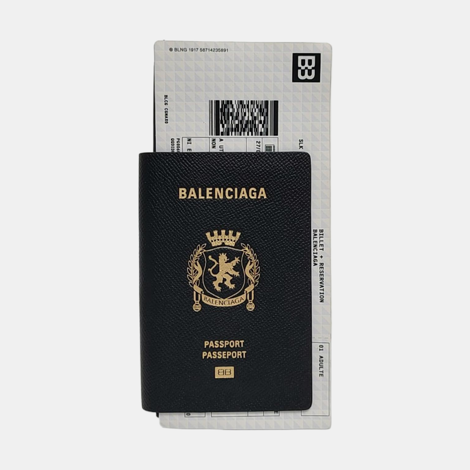 Calfskin Card Holder Black