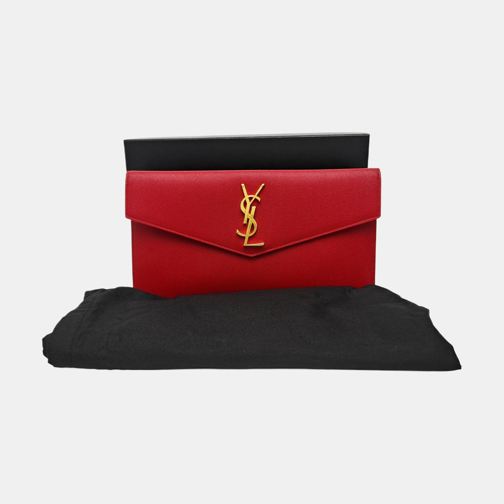 UPTOWN Small Calfskin Red