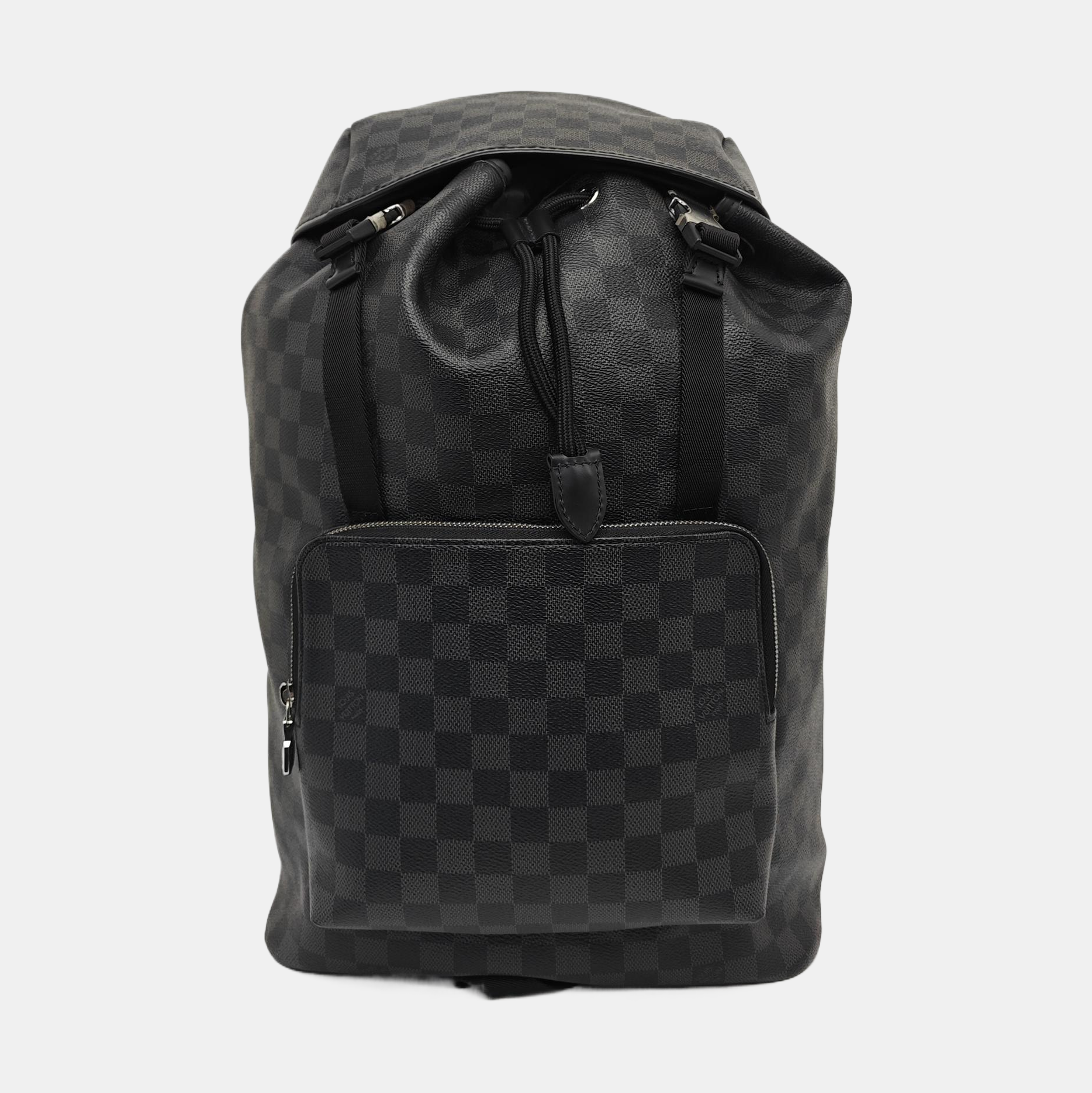CHRISTOPHER Damier Graphite Coated Canvas Gray