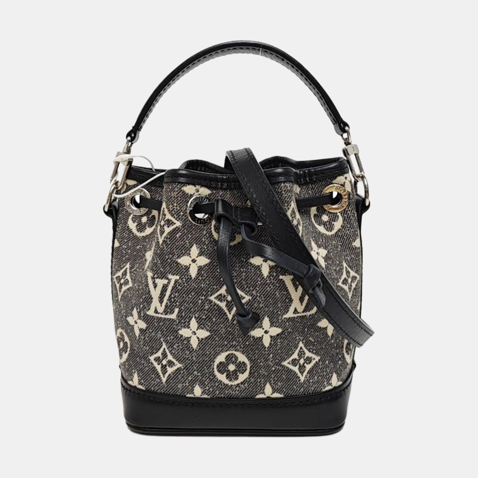NOÉ Nano Monogram Canvas Gray