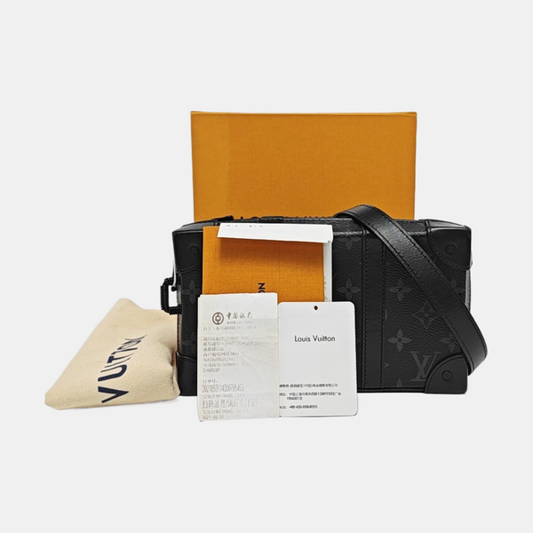 WALLET TRUNK Monogram Coated Canvas Gray