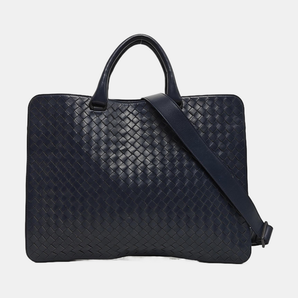Calfskin Shoulder Bag Blue