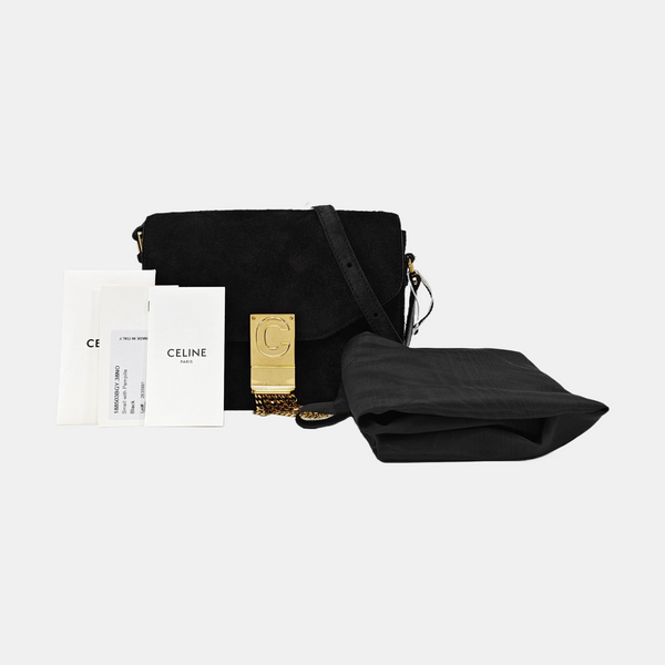 C Small Suede Black