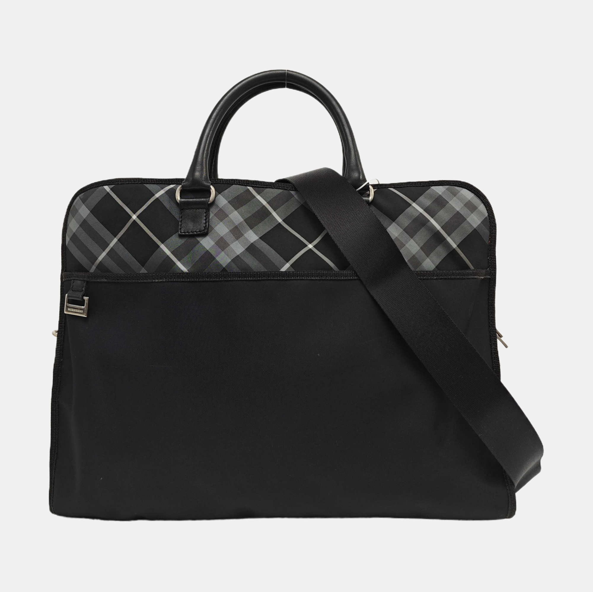 Nylon Shoulder Bag Black