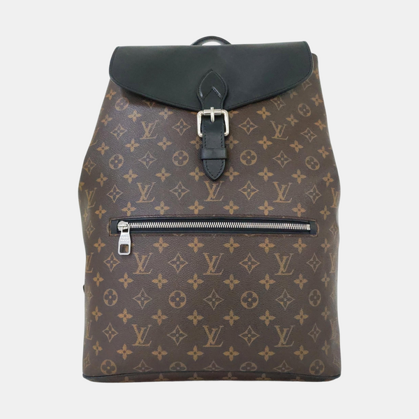 PALK Monogram Coated Canvas Brown
