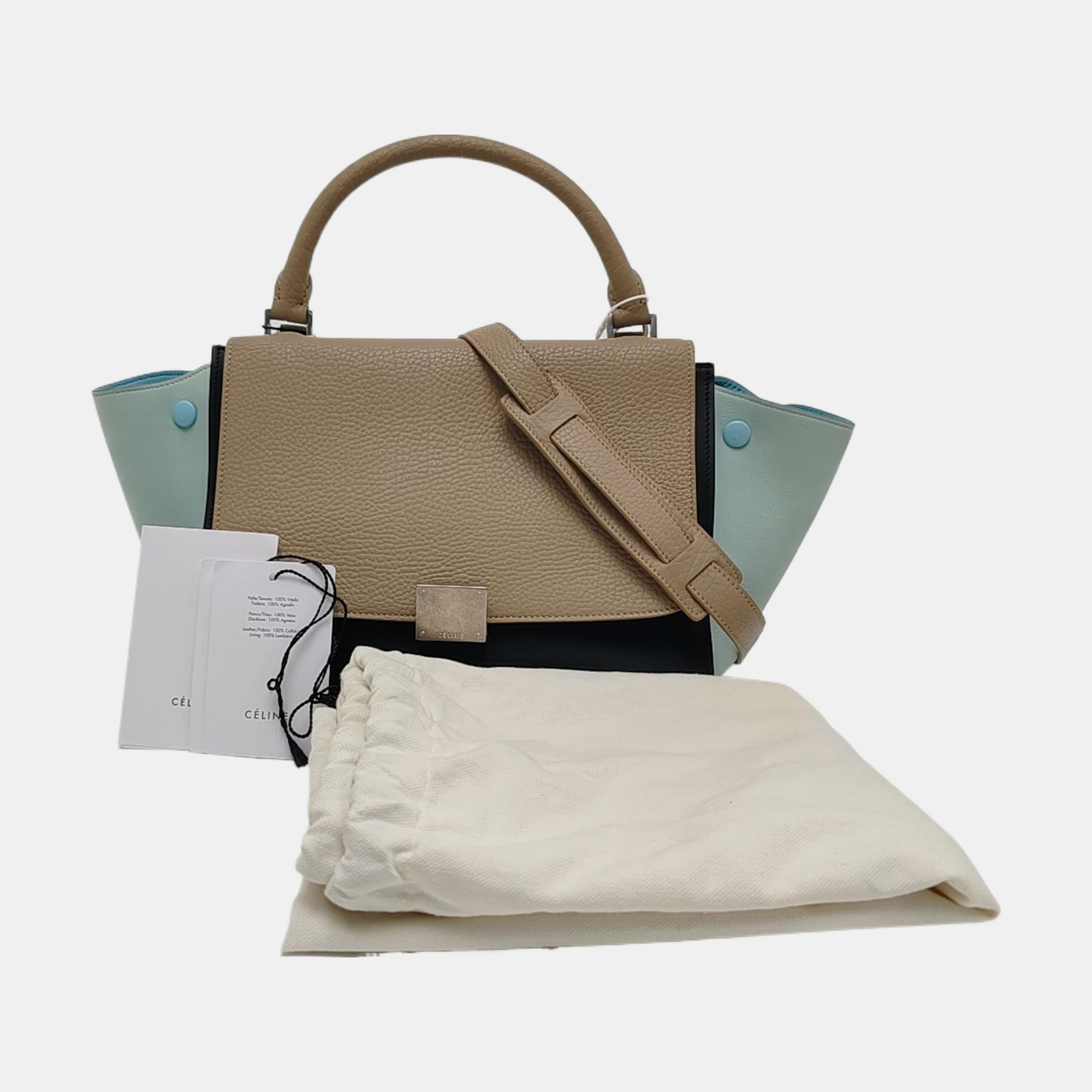 TRAPEZE Small Calfskin Multicolor