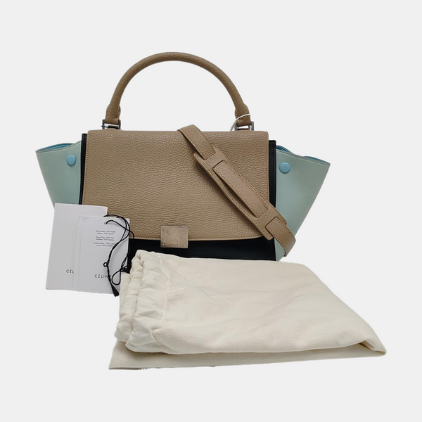 TRAPEZE Small Calfskin Multicolor