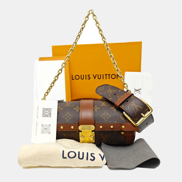 PAPILLON 19 Monogram Coated Canvas Brown