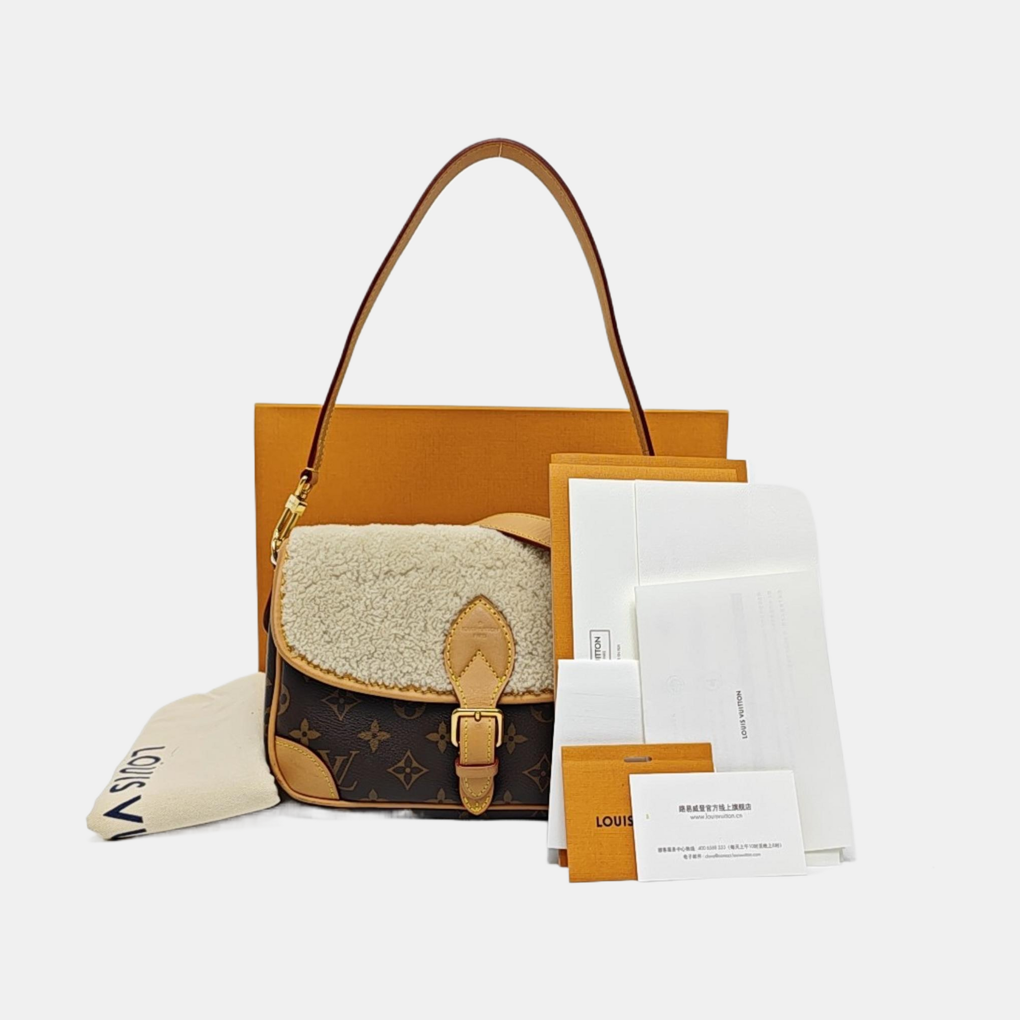 DIANE Monogram Coated Canvas Multicolor