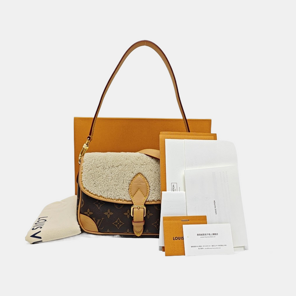 DIANE Monogram Coated Canvas Multicolor