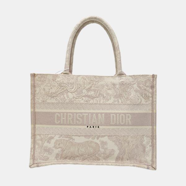 Book Tote Medium Canvas Pink