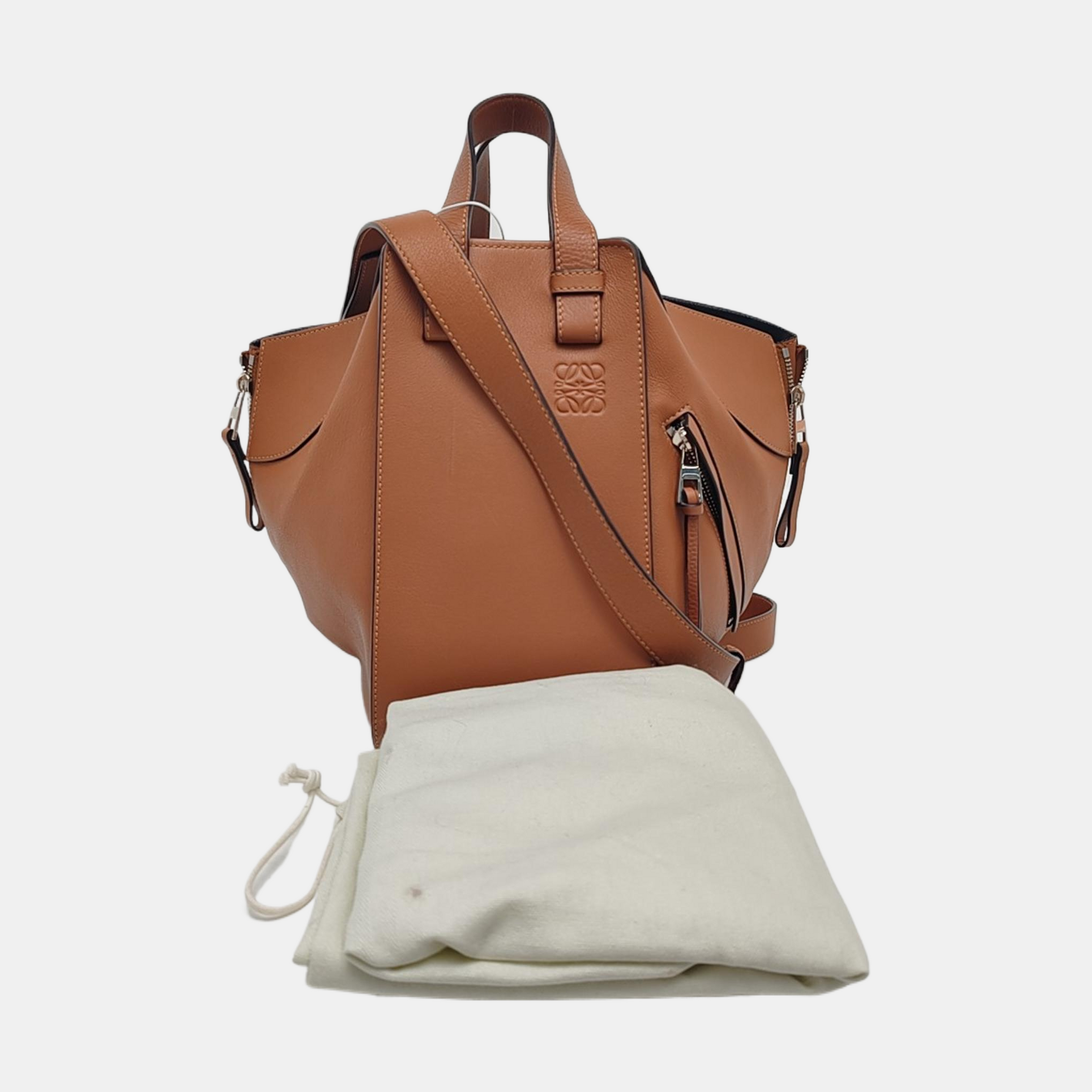 Hammock Small Calfskin Brown