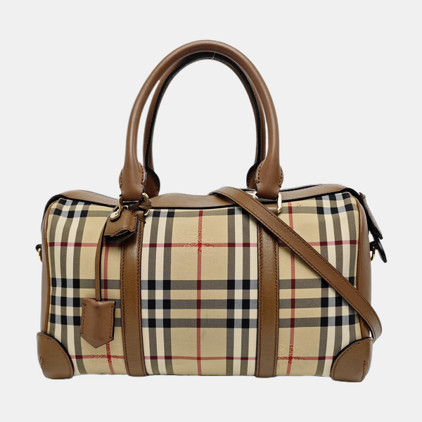 Canvas Shoulder Bag Beige